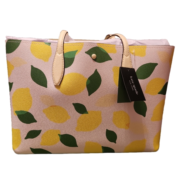 Kate Spade Lemon Tote Bag - Picture 2 of 13